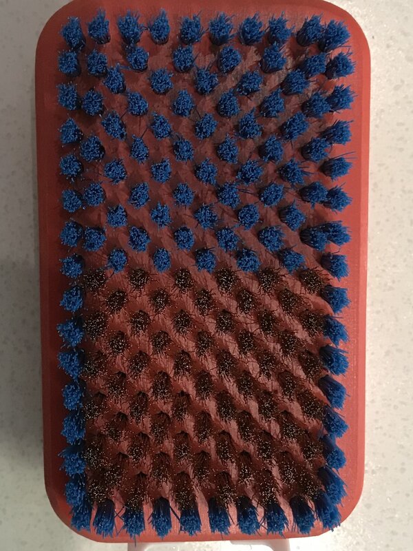 Swix Swix, Combi Brush Bronze/Blue Nylon