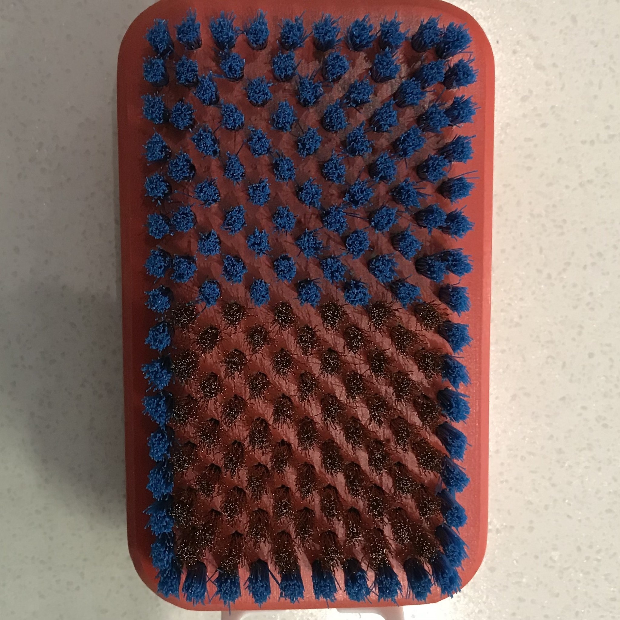 Swix, Combi Brush Bronze/Blue Nylon