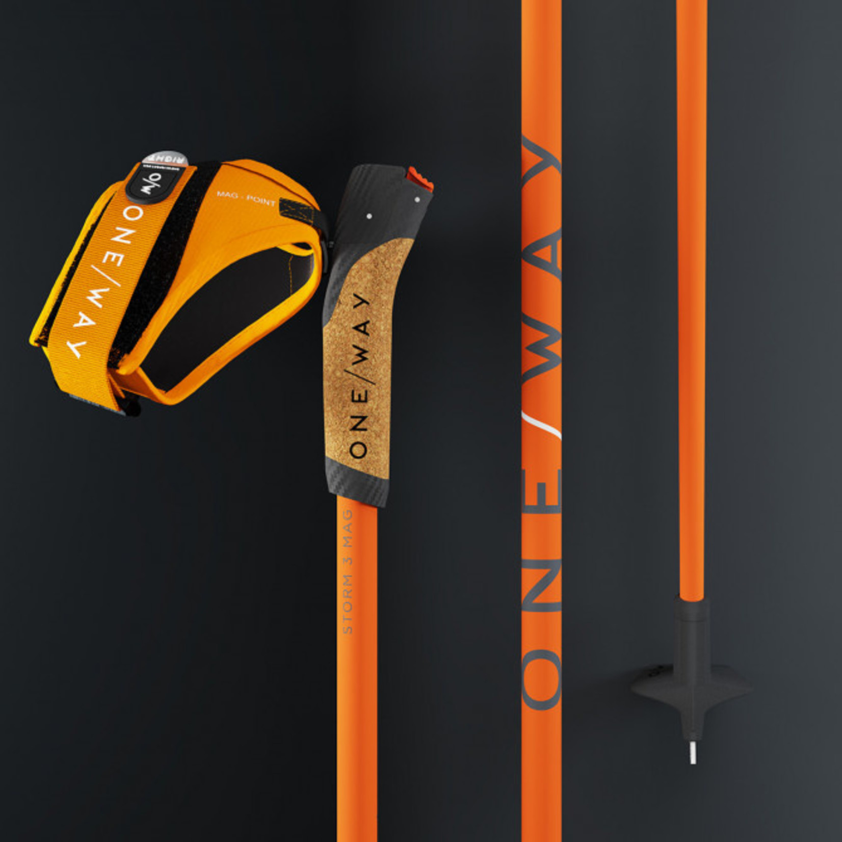 One Way - Storm 3 Mag Poles