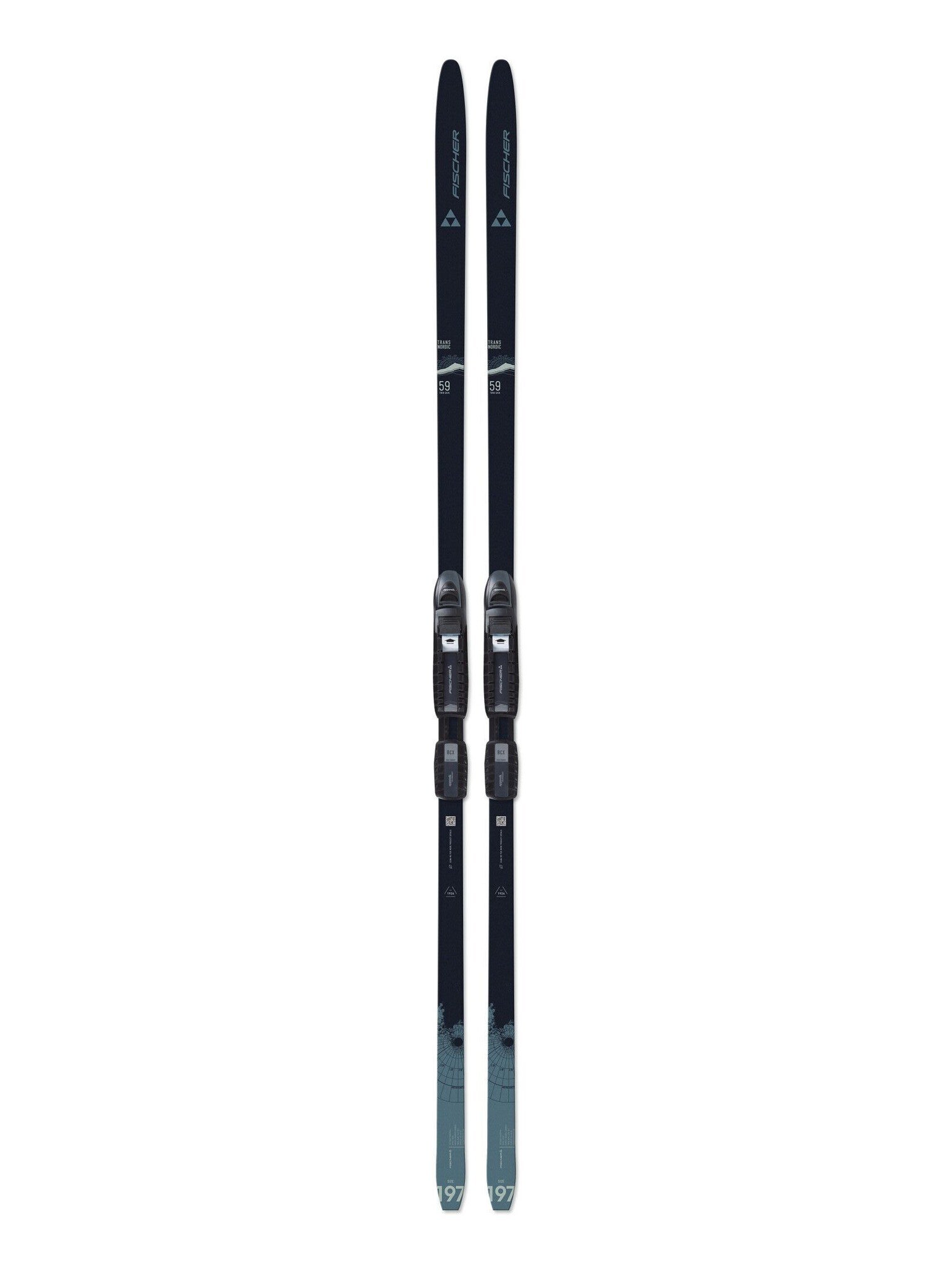 Fischer - Transnordic 59 Twin Skin Xtralite Skis