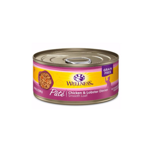Wellness Chicken & Lobster Wet Cat Food 3.2oz can Wellness Chicken & Lobster Wet Cat Food 3.2oz can
