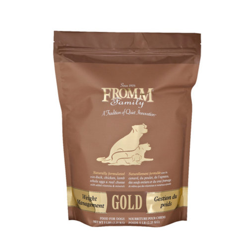 Fromm Gold Weight Management Dry Dog Food 5lb (Brown) Fromm Gold Weight Management Dry Dog Food 5lb (Brown)
