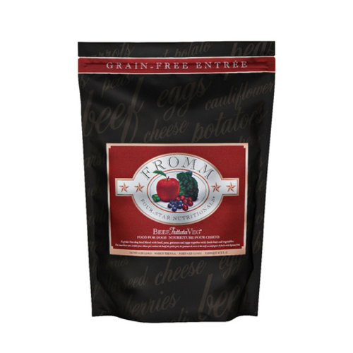 Fromm Four Star Grain Free Beef Frittata Dry Dog Food 4lb Fromm Four Star Grain Free Beef Frittata Dry Dog Food 4lb