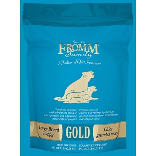 Fromm Gold Large Breed Puppy Dry Dog Food 5lb (Lt Blue) Fromm Gold Large Breed Puppy Dry Dog Food 5lb (Lt Blue)