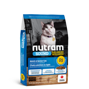 Nutram Cat S5 Sound Adult Dry 5.4kg