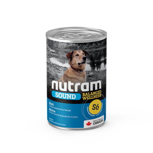 Nutram Dog S6 Sound Adult Canned - Single Nutram Dog S6 Sound Adult Canned - Single