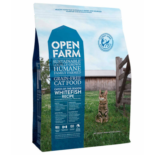Open Farm Catch-Of-The-Season Whitefish Dry Cat Food 4lb Open Farm Catch-Of-The-Season Whitefish Dry Cat Food 4lb