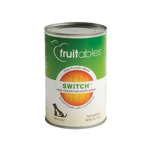Fruitables Pumpkin Switch Food Transition Supplement 15oz can - each Fruitables Pumpkin Switch Food Transition Supplement 15oz can - each
