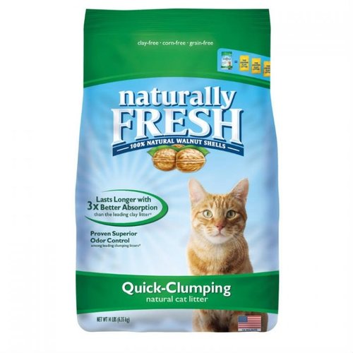 Naturally Fresh Walnut Clumping Cat Litter Original 6.35kg Naturally Fresh Walnut Clumping Cat Litter Original 6.35kg
