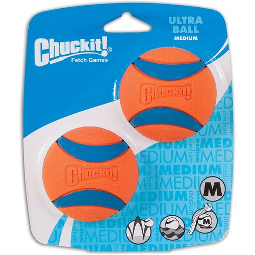 Canine Hardware Chuck it! Ultra Ball Medium 2pk Canine Hardware Chuck it! Ultra Ball Medium 2pk