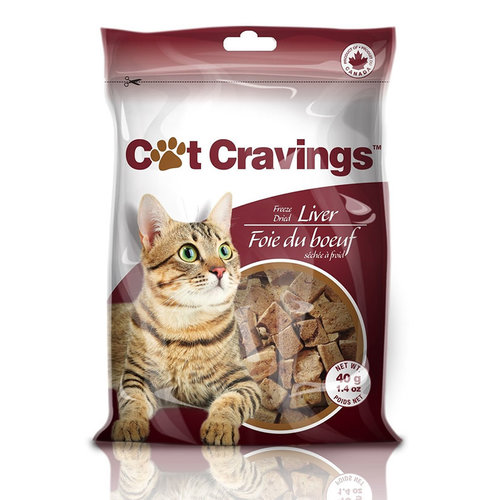 Cat Cravings Freeze Dried Beef Liver 40g Cat Cravings Freeze Dried Beef Liver 40g
