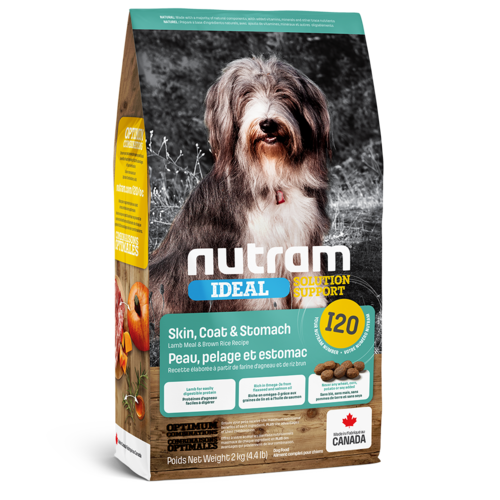Nutram Dog I20 Ideal Skin, Coat & Stomach Dry 2kg Nutram Dog I20 Ideal Skin, Coat & Stomach Dry 2kg