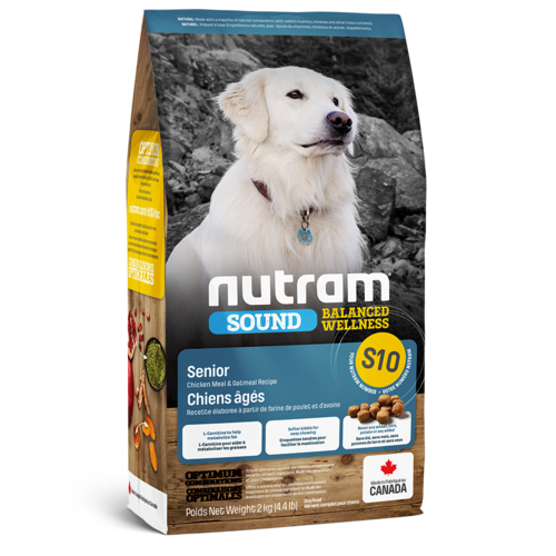 Nutram Dog S10 Sound Senior Dry 2kg Nutram Dog S10 Sound Senior Dry 2kg