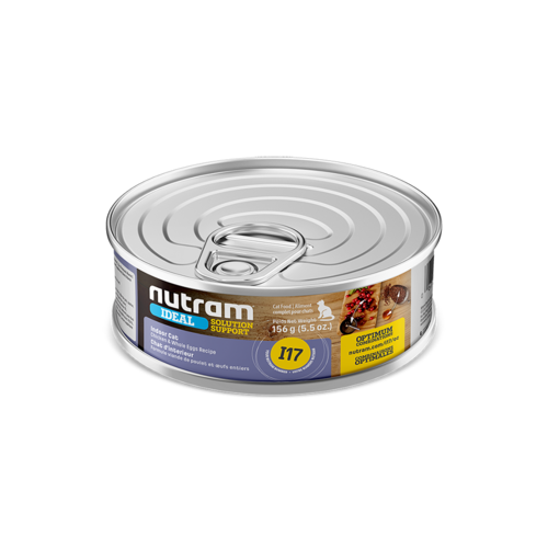 Nutram Cat I17 Ideal Indoor Wet Food 5oz can - each Nutram Cat I17 Ideal Indoor Wet Food 5oz can - each