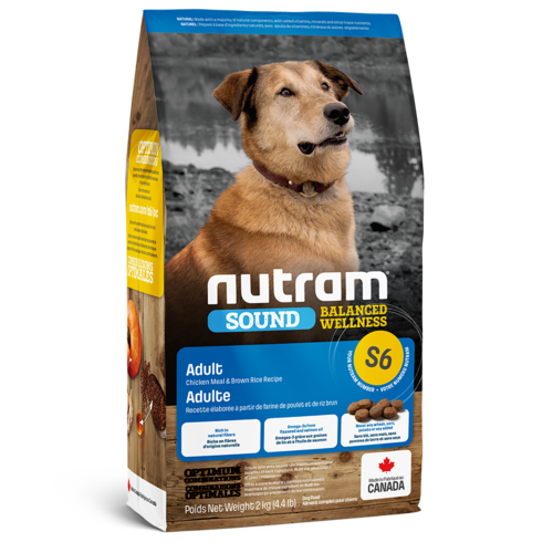 Nutram Dog S6 Sound Adult Dry 2kg Nutram Dog S6 Sound Adult Dry 2kg