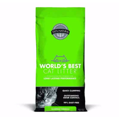 World's Best Cat Litter Original Clumping Cat Litter 28lb - green World's Best Cat Litter Original Clumping Cat Litter 28lb - green