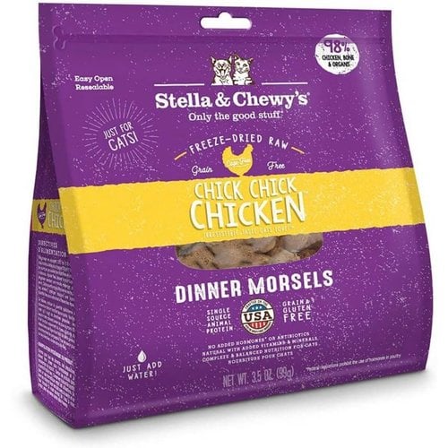Stella & Chewy's Freeze Dried Chick, Chick, Chicken Cat Food 9oz