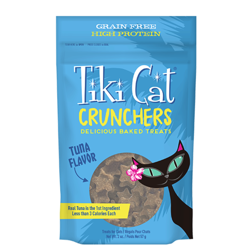 Tiki Cat Crunchers Cat Treat Tuna & Pumpkin 2oz - each Tiki Cat Crunchers Cat Treat Tuna & Pumpkin 2oz - each