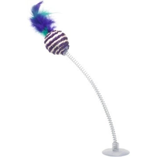 Spring Time w/ suction cup Cat Toy Spring Time w/ suction cup Cat Toy