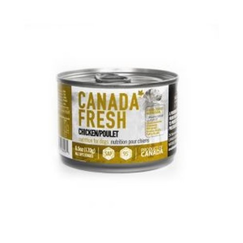 Canada Fresh Chicken Wet Dog Food 6.5oz Canada Fresh Chicken Wet Dog Food 6.5oz