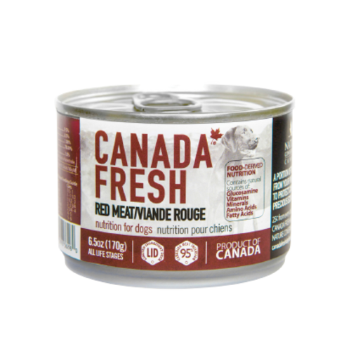 Canada Fresh Red Meat Wet Dog Food 6.5oz - each Canada Fresh Red Meat Wet Dog Food 6.5oz - each