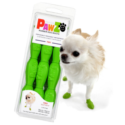 Pawz Dog Boots - Tiny Apple Green Pawz Dog Boots - Tiny Apple Green