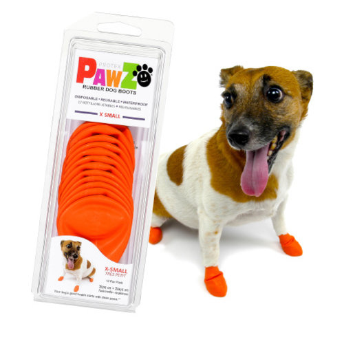 Pawz Dog Boots - X Small Orange Pawz Dog Boots - X Small Orange