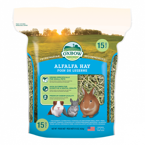 Oxbow Alfalfa Hay 15oz Oxbow Alfalfa Hay 15oz