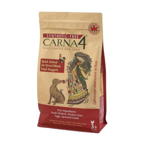 Carna4 Chicken Dry Dog Food 1.36kg (3lb) Carna4 Chicken Dry Dog Food 1.36kg (3lb)
