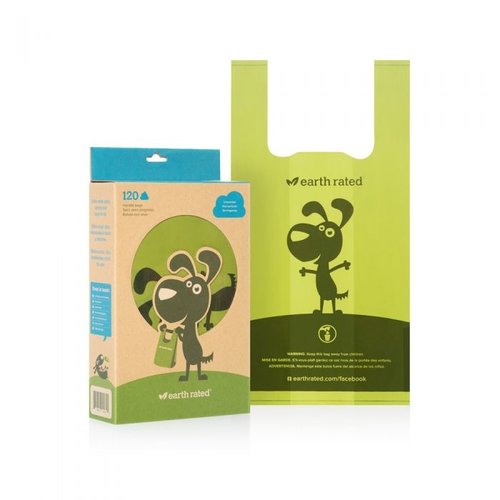 Earth Rated Handle Bags Unscented 120ct Earth Rated Handle Bags Unscented 120ct