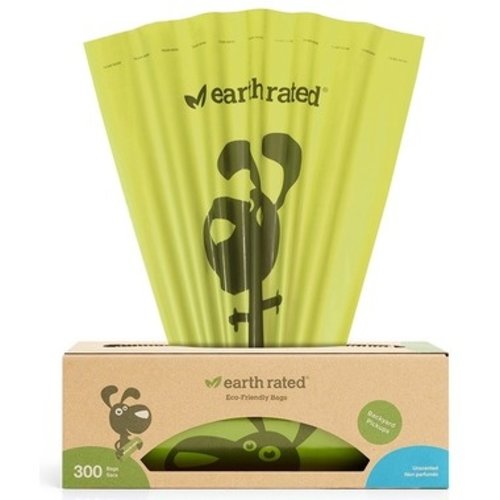 Earth Rated Poop Bags Box Roll Unscented 300ct Earth Rated Poop Bags Box Roll Unscented 300ct