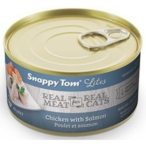Snappy Tom Chicken w/ Salmon Wet Cat Food 85g Snappy Tom Chicken w/ Salmon Wet Cat Food 85g