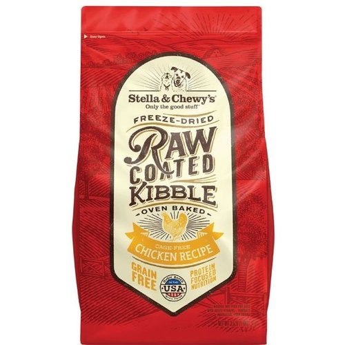 Stella & Chewy's Raw Coated Kibble Chicken Dry Dog Food 3.5lb Stella & Chewy's Raw Coated Kibble Chicken Dry Dog Food 3.5lb