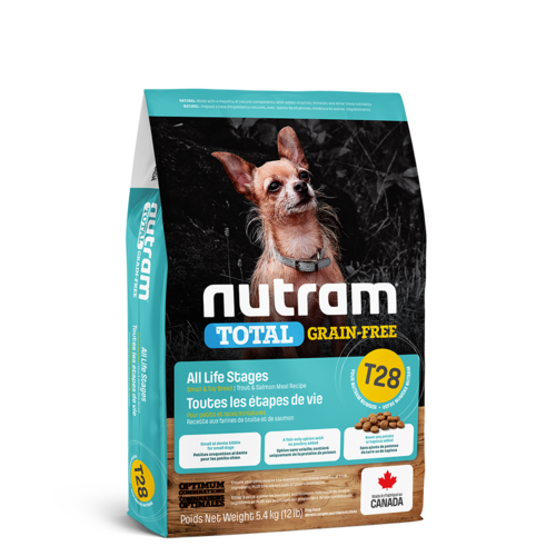 Nutram Nutram Dog T28 Total Grain Free Small Breed Trout & Salmon Dry 5.4kg Nutram Nutram Dog T28 Total Grain Free Small Breed Trout & Salmon Dry 5.4kg
