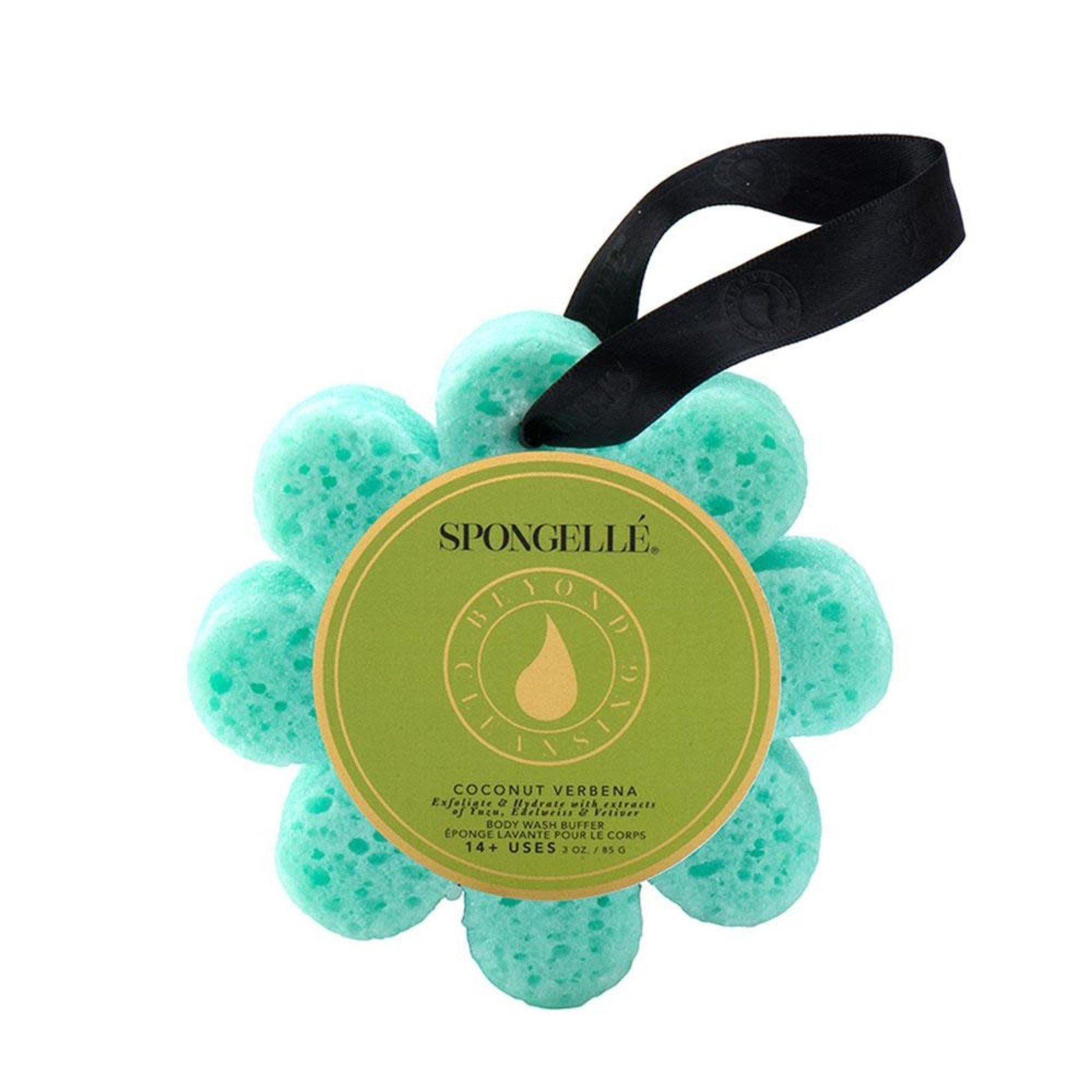 Spongelle Coconut Verbena | Wild Flower Soap Sponge