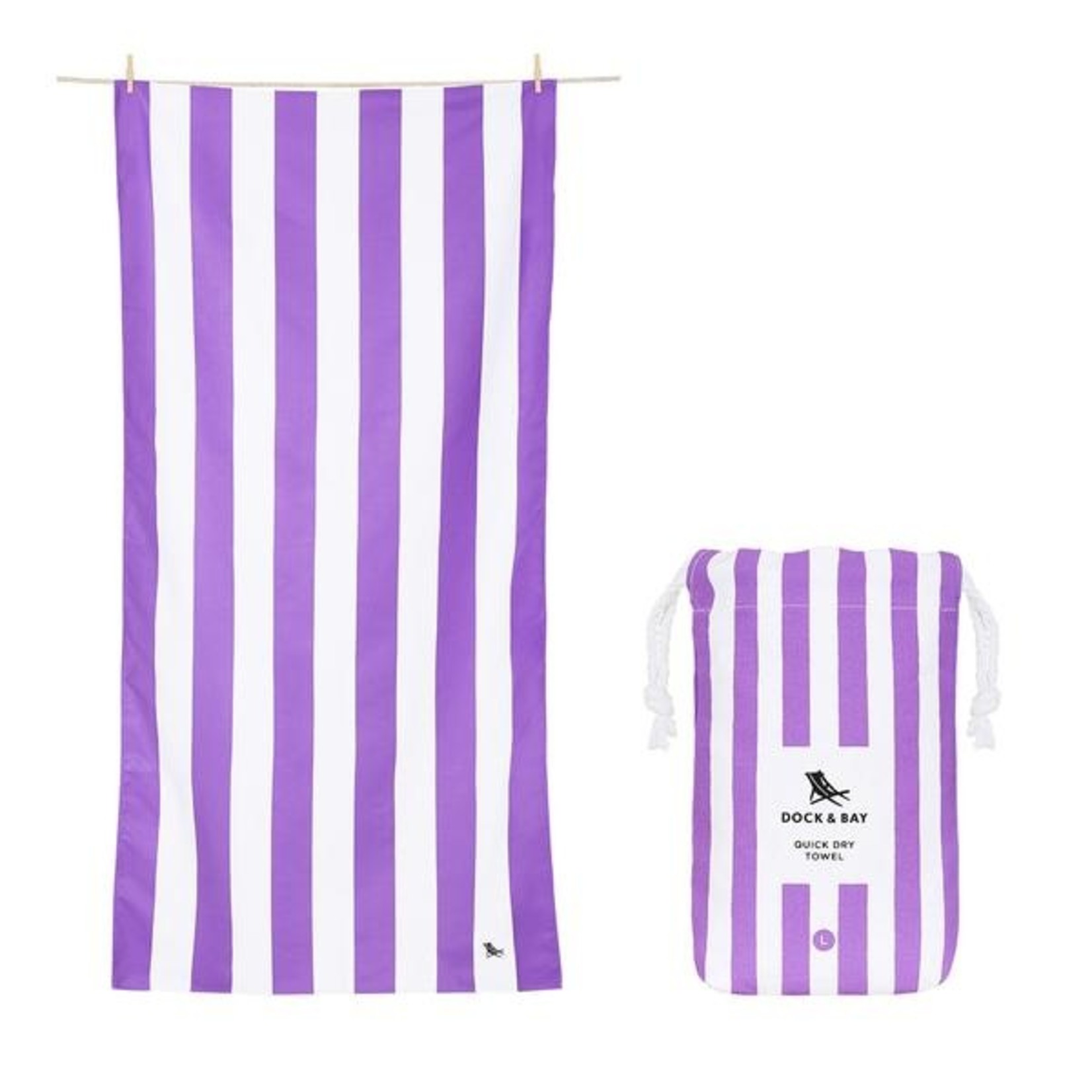 Dock & Bay Quick Dry Towels - Striped