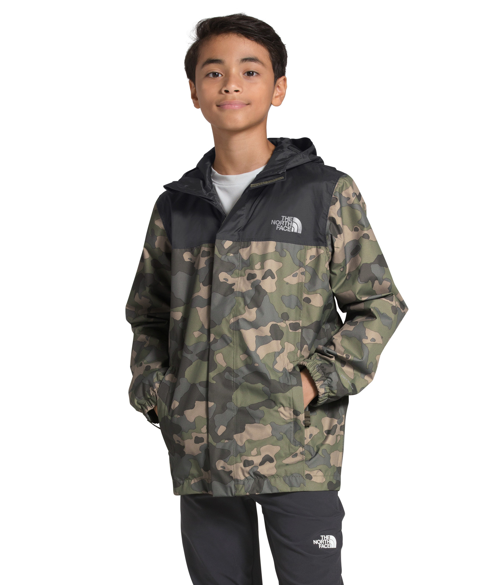 the north face resolve reflective jacket boys