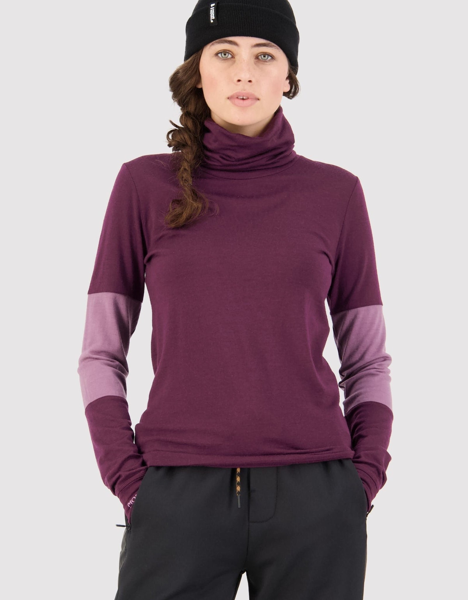 Mons Royale Mons Royale Womens Cornice Rollover LS -W2022