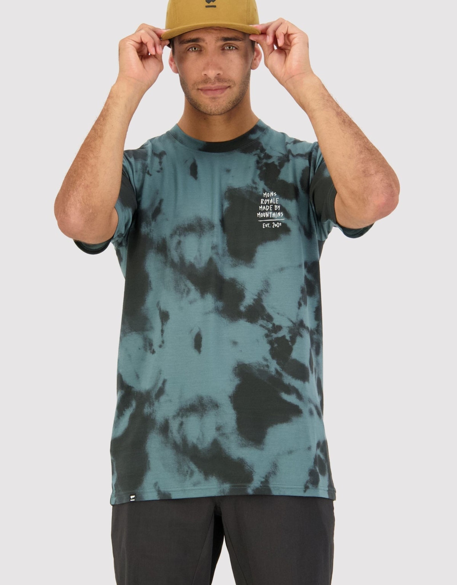 Mons Royale Mons Royale Icon T-Shirt Tie Dyed Men's -S2022