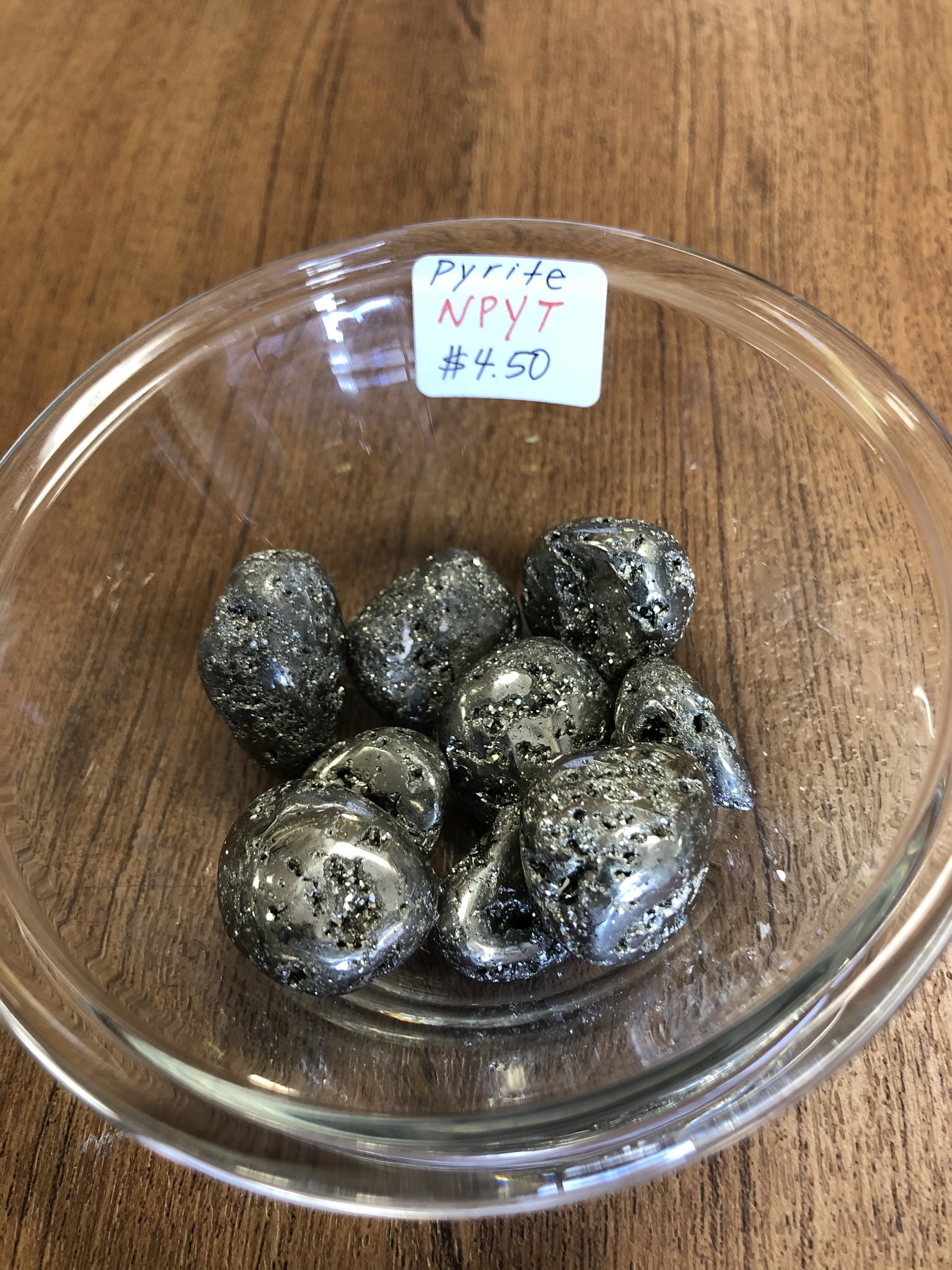STONE PYRITE TUMBLED LARGE