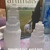 STONE SELENITE TOWER 6 INCHES
