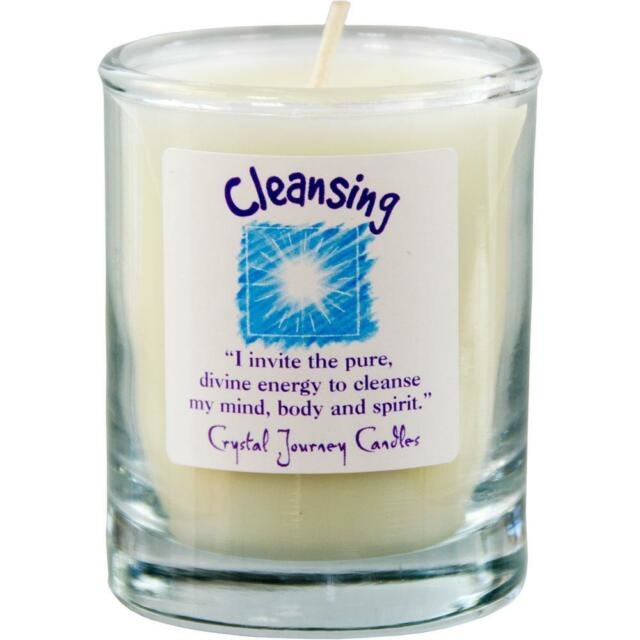 GLASS VOTIVE CLEANSING CANDLE