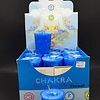 VOTIVE CANDLE -  CHAKRA THROAT BLUE