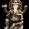 STATUE SMALL BRASS DEITY: GANESHA, KUAN YIN, SNAKE GODDESS, ETC (HANDMADE IN THAILAND)