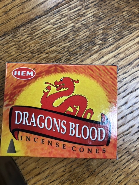 DRAGON'S BLOOD INCENSE CONES