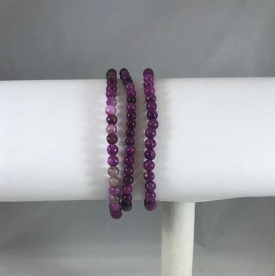 PREMIERE POWER MINI 4MM BRACELET - CHAROITE