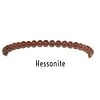 PREMIERE POWER MINI 4MM BRACELET -HESSONITE