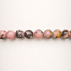 POWER MINI 4MM BRACELET - RHODONITE