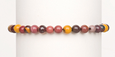 POWER MINI 4MM BRACELET - MOOKAITE JASPER