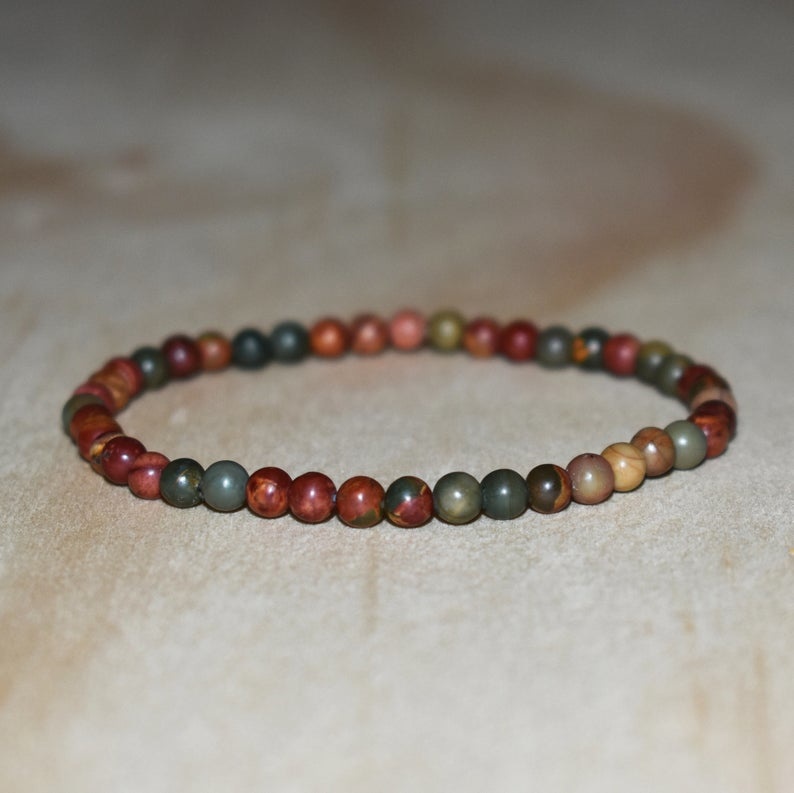 POWER MINI 4MM BRACELET - PICASSO JASPER